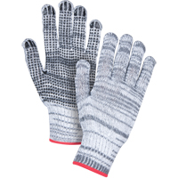 Dotted String Knit Gloves, Poly/Cotton, Single Sided, 7 Gauge, Large SAM663 | Ottawa Fastener Supply