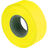 Rubans pour signalisation, 1,2" la x 150' lo, Jaune fluorescent Ottawa Fastener Supply