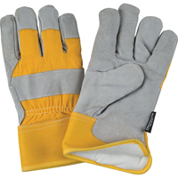 Superior Warmth Winter-Lined Fitters Gloves, Medium, Split Cowhide Palm, Thinsulate Inner Lining Ottawa Fastener Supply