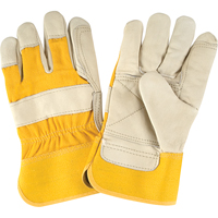 Premium Quality Fitters Gloves, Large, Grain Cowhide Palm, Cotton Inner Lining SAP223 | Ottawa Fastener Supply