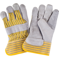 Premium Quality Fitters Gloves, Large, Split Cowhide Palm, Cotton Inner Lining Ottawa Fastener Supply