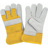 Premium Winter-Lined Fitters Gloves, X-Large, Split Cowhide Palm, Foam Fleece Inner Lining Ottawa Fastener Supply