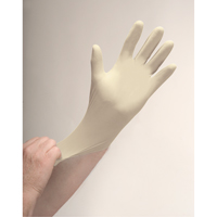 Premium Sensitive Skin Examination Gloves, Large, Latex, 4-mil, Powder-Free, Natural Ottawa Fastener Supply