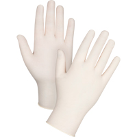 Disposable Gloves, Large, Latex, 5-mil, Powdered, Natural Ottawa Fastener Supply