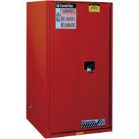 Sure-Grip<sup>®</sup> EX Combustibles Safety Cabinet for Paint and Ink, 96 gal., 5 Shelves SAQ088 | Ottawa Fastener Supply