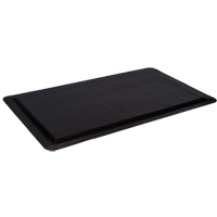 Tapis Ergo-Ease, Rainur&eacute;, 2' x 10' x 7/8", Noir, Caoutchouc/&eacute;ponge Ottawa Fastener Supply