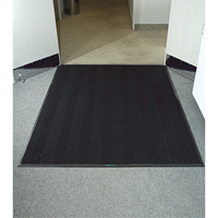Tapis Waterhog Eco Elite, Essuie-pieds/grattoir, 3' x 5' x 3/8", Fum&eacute;e noire Ottawa Fastener Supply