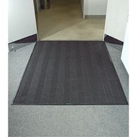 Tapis Waterhog Eco Elite, Essuie-pieds/grattoir, 6' x 6' x 3/8", Cendre grise Ottawa Fastener Supply