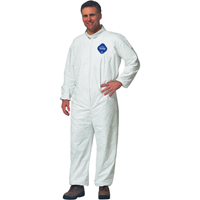 Coveralls, Medium, White, Tyvek&reg; 400 Ottawa Fastener Supply