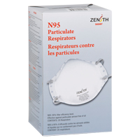 Particulate Respirators, N95, NIOSH Certified, Medium/Large Ottawa Fastener Supply