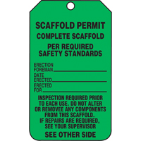 Inspection Tags, Cardstock, 3-1/8" W x 5-7/8" H, English Ottawa Fastener Supply