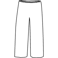Pants, Tyvek&reg; 400, 2X-Large, White Ottawa Fastener Supply