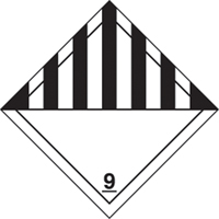 &eacute;tiquettes d'exp&eacute;dition TMD, Classe 9, Mati&egrave;res dangereuses diverses, Papier Ottawa Fastener Supply