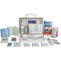 Contractors' First Aid Kit, Class 1 Medical Device, Plastic Box Ottawa Fastener Supply