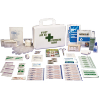 Welders' First Aid Kits, Class 1 Medical Device, Plastic Box Ottawa Fastener Supply