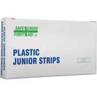 Junior Strips Bandages, Rectangular/Square, 18", Plastic, Sterile Ottawa Fastener Supply
