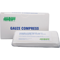 Gauze Compress, Pad, 36" L x 36" W, Sterile, Medical Device Class 1 Ottawa Fastener Supply