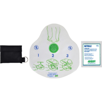 CPR Faceshield Kits, Single Use Face Shield, Class 2 SAY566 | Ottawa Fastener Supply