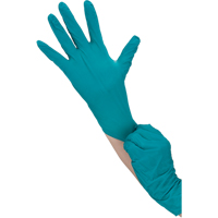 Gants jetables TouchNTuff, 7, Nitrile, 5 mils, Poudr&eacute;s, Vert Ottawa Fastener Supply