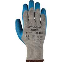 ActivArmr&reg; 80-100 Gloves, 9/Large, Rubber Latex Coating, 10 Gauge, Polyester/Cotton Shell Ottawa Fastener Supply