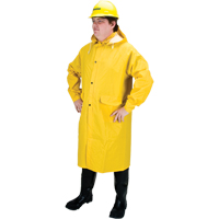 RZ200 Long Rain Coat, Polyester, X-Large, Yellow SEH088 | Ottawa Fastener Supply