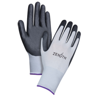 Gants l&eacute;gers enduits et respirants, 6/T-petit, R&ecirc;vetement Mousse de nitrile, Calibre 13, Enveloppe en Polyester Ottawa Fastener Supply
