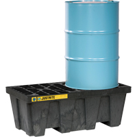 EcoPolyBlend Spill Control Pallets - Without Drain, 66 US gal. Spill Capacity, 49" x 25" x 18" Ottawa Fastener Supply