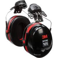 Peltor Optime 105 Series Earmuffs, Cap Mount, 27 NRR dB Ottawa Fastener Supply