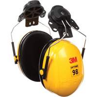 Peltor Optime 98 Series Earmuffs, Cap Mount, 23 NRR dB Ottawa Fastener Supply