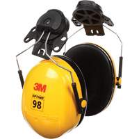 Peltor Optime 98 Series Earmuffs, Cap Mount, 23 NRR dB Ottawa Fastener Supply