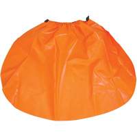 &eacute;cran anti-pluie pour casque de s&eacute;curit&eacute;, Taille unique, Orange, Nylon/PVC Ottawa Fastener Supply