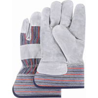 Premium Quality Fitters Gloves, Large, Split Cowhide Palm, Cotton Inner Lining Ottawa Fastener Supply