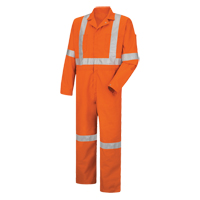 Hi-Visibility Coveralls , Men's, Orange, Size 38 Ottawa Fastener Supply