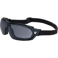 Lunettes de s&eacute;curit&eacute; &eacute;tanches Uvex Tirade, Lentille Grise/fum&eacute;e, Antibu&eacute;e, ANSI Z87+/R&eacute;pond ou surpasse la norme CSA Z94.3 Ottawa Fastener Supply