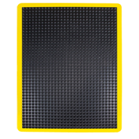 Anti-Fatigue Dome Matting, Bubbled, 2' x 3' x 1/2", Black, Rubber Ottawa Fastener Supply