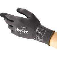 Hyflex&reg; 11-840 Gloves, 9/Large, Foam Nitrile Coating, 15 Gauge, Nylon Shell Ottawa Fastener Supply