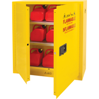 Armoire pour produits inflammables, 24 gal., 2 Porte(s), 43" La x 44" h x 12" p Ottawa Fastener Supply