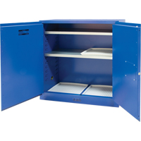Corrosive Liquids Cabinet, 30 gal., 43" x 44" x 18" Ottawa Fastener Supply