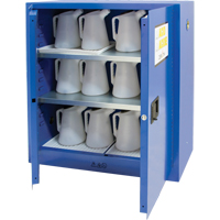 Corrosive Liquids Cabinet, 30 gal., 43" x 44" x 18" Ottawa Fastener Supply