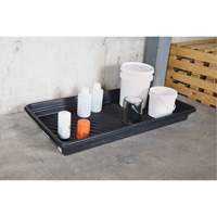 Ultra-Utility Trays&reg;, 24" L x 48" W x 4.75" H, 24 US gal. Spill Capacity Ottawa Fastener Supply