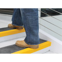Safestep<sup>®</sup> Anti-Slip Step Cover, 10" W x 32" L, Black & Yellow SDN793 | Ottawa Fastener Supply