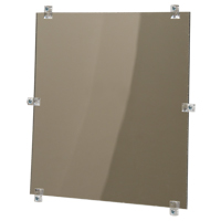 Flat Mirror, 12" H x 12" W, Unframed SDP510 | Ottawa Fastener Supply