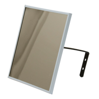 Flat Mirror, 12" H x 12" W, Framed SDP515 | Ottawa Fastener Supply
