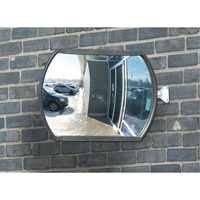 Miroir convexe rectangulaire/rond avec bras t&eacute;lescopique, 12" h x 18" la, Int&eacute;rieur/Ext&eacute;rieur Ottawa Fastener Supply