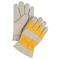 Premium Winter-Lined Work Gloves, Medium, Grain Pigskin Palm, Foam Fleece Inner Lining Ottawa Fastener Supply