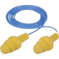 E-A-R Ultrafit Premolded Earplugs, Corded, Bulk - Polybag, 25 dB NRR, One-Size Ottawa Fastener Supply
