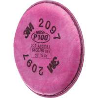Pr&eacute;filtres pour respirateurs s&eacute;rie 2000, Filtre contre les particules, Vapeurs organiques/P100 Ottawa Fastener Supply