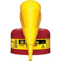 Safety Cans, Type I, Steel, 1 US gal., Red, FM Approved/UL/ULC Listed Ottawa Fastener Supply