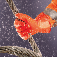 Gants Polar Grip 23-700, 9/Grand, R&ecirc;vetement PVC, Enveloppe en Nylon Ottawa Fastener Supply