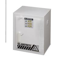 Armoires solides en poly&eacute;thyl&egrave;ne pour acides, 6 x 0,66043 gal., 17" x 22" x 17" Ottawa Fastener Supply